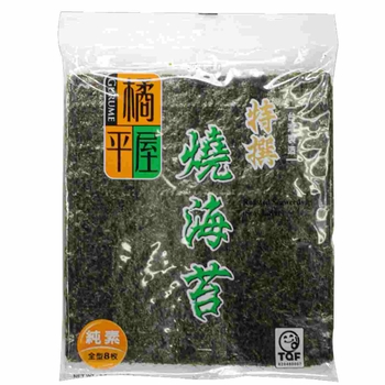 Image Gurume Sushi Seaweed 三味屋 - 特撰烧海苔 (8 pieces) 
